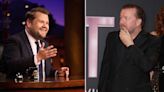 James Corden apologises to Ricky Gervais for 'inadvertently' telling his joke