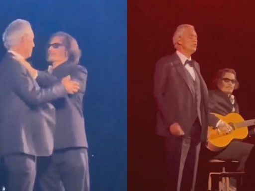 Dúo de alto perfil en Italia, Andrea Bocelli y Johnny Depp - Noticias Prensa Latina