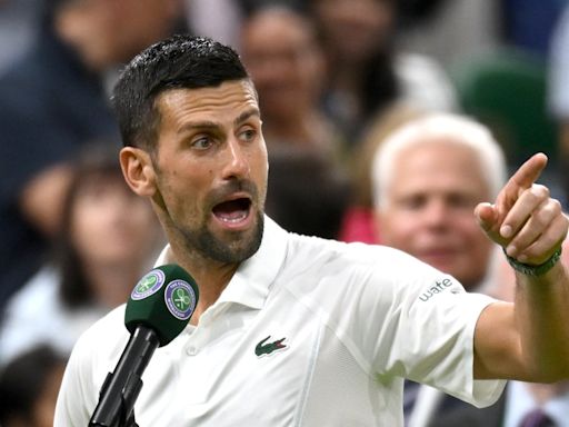 Wimbledon, watch out: You just made Novak Djokovic angry