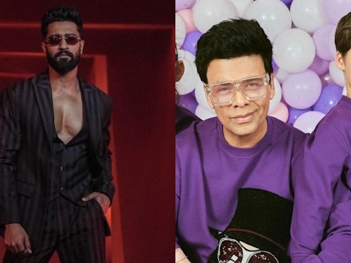 Karan Johar Can't Stop Laughing As Son Yash Recreates Vicky Kaushal's Tauba Tauba Hook Step