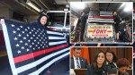 Defying lefties, NYC pol gives NYPD, FDNY flags honoring fallen heroes