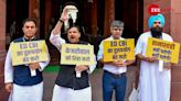 INDIA Bloc Protests ‘Misuse’ Of Probe Agencies Outside Parliament Today