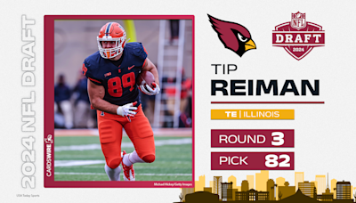 Rookie TE Tip Reiman gets blocking tight end number