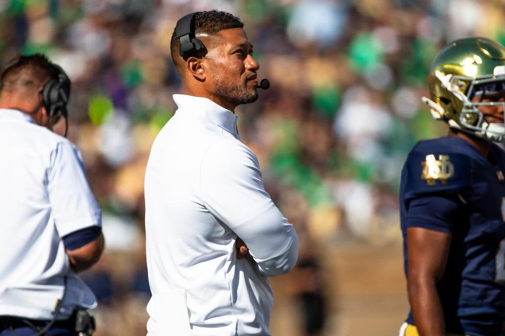 Marcus Freeman, in Year 3 at Notre Dame, once again is explaining a stunning loss