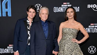 Michael Douglas and Catherine Zeta-Jones' emotional tribute to 'beautiful' son Dylan on his 24th birthday