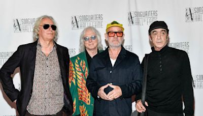 R.E.M. reunite at Songwriters Hall of Fame ceremony also honoring Timbaland and Steely Dan