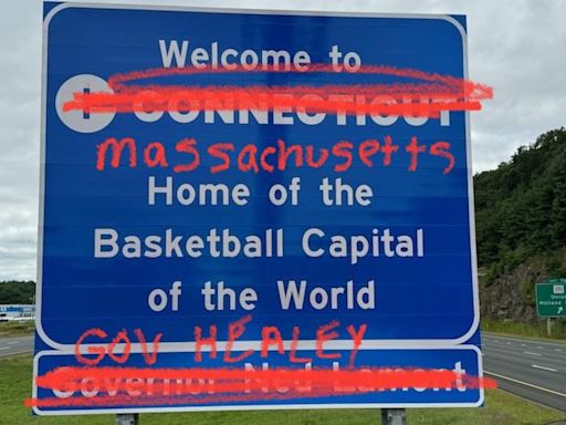 Connecticut's neighbors taking issue with new highway signs that are being mocked on social media