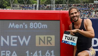 Athlétisme: Tual le coup d'éclat, Mayer le coup dur