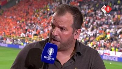 Ex-Tottenham star Rafael van der Vaart launches sweary rant at England on live TV