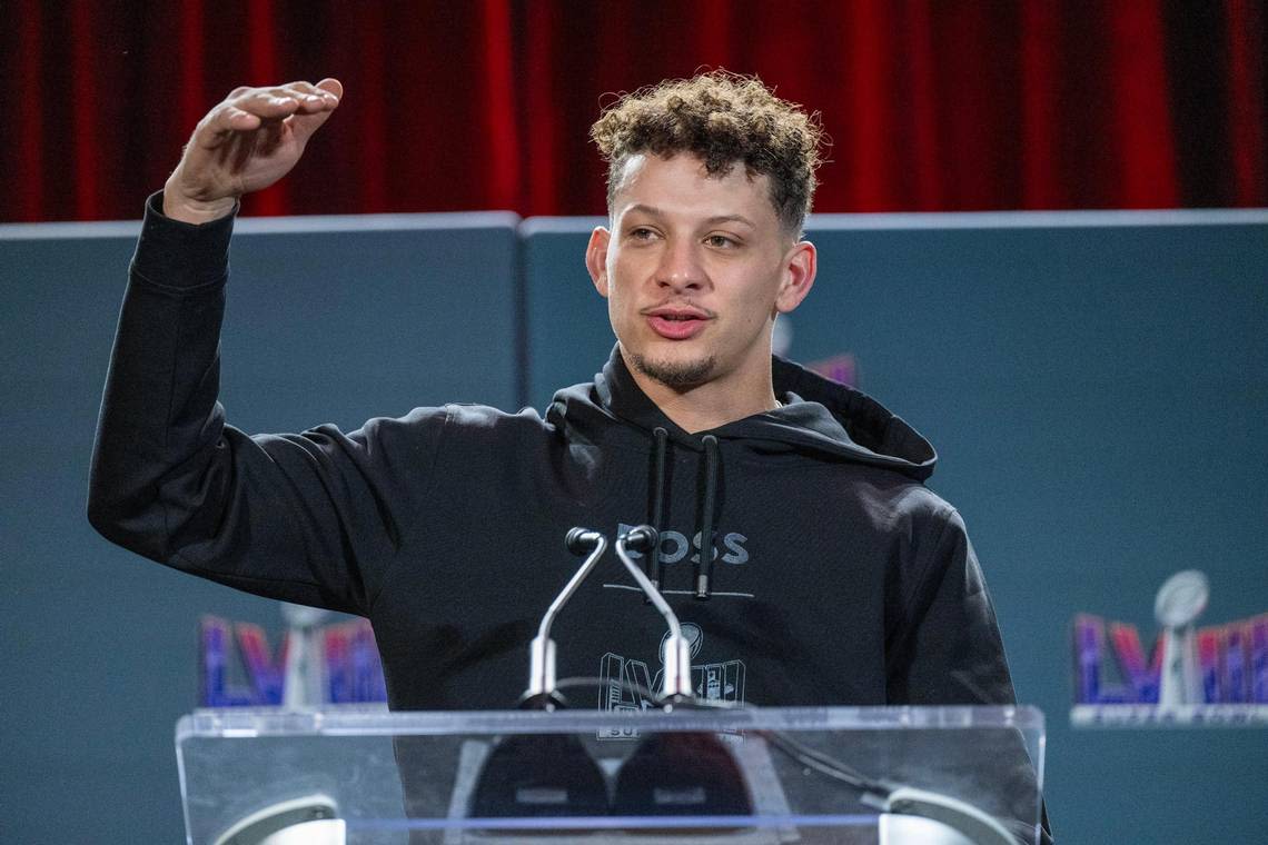 Chiefs’ Patrick Mahomes turned down an invitation to speak at Tom Brady Roast