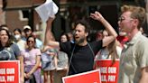 Clark University grad students rally for 'living wage' on freshman move-in day
