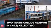 Head-on train crash kills two in Chile, police investigate causes of unusual incident