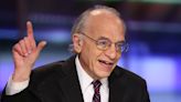 Wharton professor Jeremy Siegel warns the Fed is 'playing with fire' in its handling of the economy as liquidity falls dramatically, but he's still a buyer of stocks over bonds