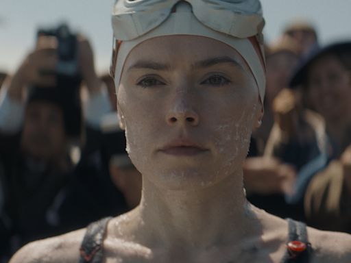 Daisy Ridley's lips turned blue filming swimming scenes in 'Young Woman and the Sea': 'She's a force of nature'