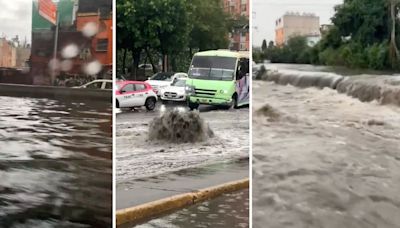 Inundaciones en CDMX y EDOMEX, hoy 18 de julio: fuertes lluvias provocan caos