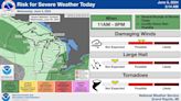 Rain, storms expected today across Michigan