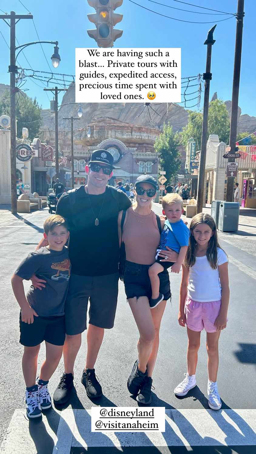 Heather Rae and Tarek El Moussa Joke They're 'Not Doing So Good' During Family Trip to Disneyland