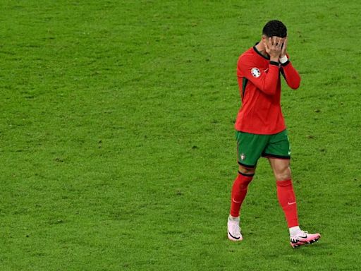 Salió a la luz el video de la polémica reacción de Cristiano Ronaldo luego de que Portugal quedara eliminada por penales en la Eurocopa