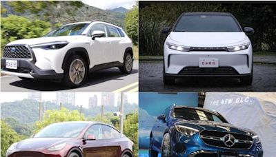 5 月台灣新車成績：Toyota 包辦前三名 9 款車掛牌破千輛 - 自由電子報汽車頻道