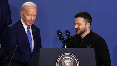 Joe Biden’s defiant press conference falls flat as he introduces Ukraine President Zelensky as ‘President Putin’