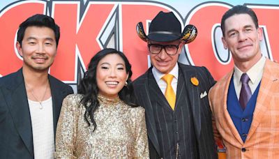 Awkwafina, John Cena, Paul Feig and Simu Liu Step Out for Star-Studded L.A. Premiere of “Jackpot!”