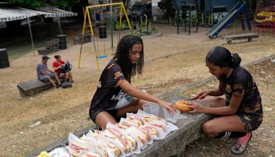 Young women in a Rio favela hope to overcome slum violence to play in the Women’s World Cup in 2027