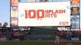 Giants' LaMonte Wade Jr. blasts historic 100th Splash Hit at Oracle Park