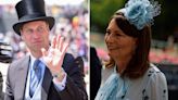 Prince William and Carole Middleton display strong family bond at Ascot