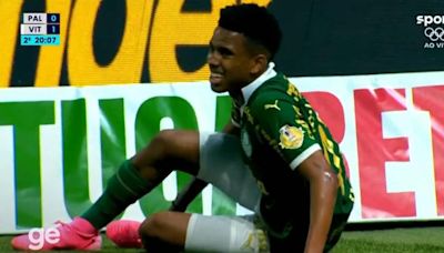 Chelsea's new £48m signing Estevao Willian leaves pitch in tears with injury