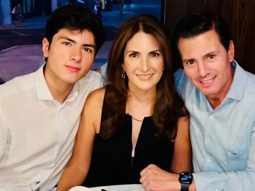Hijo menor de Peña Nieto cumple 20 años y presume fotos con el expresidente