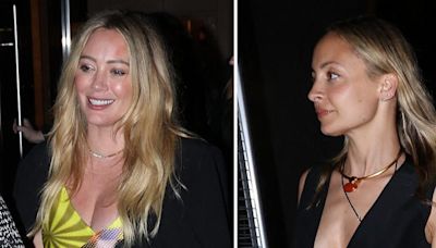 Girls' Night Out! Hilary Duff and Nicole Richie Celebrate Their Birthdays Together With Dinner Date in Beverly Hills: Photos