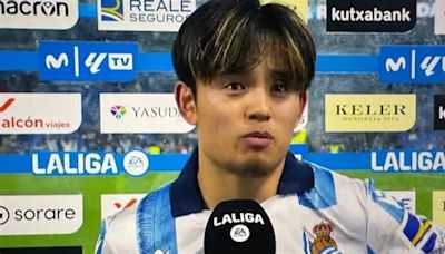 Take Kubo tiene un mensaje del presidente del Real Madrid: aclara su futuro