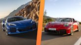 Porsche 911 Hybrid vs. Chevy Corvette E-Ray: Electrified Sports Cars Compared