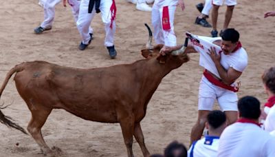 Six hurt in Spanish bull running