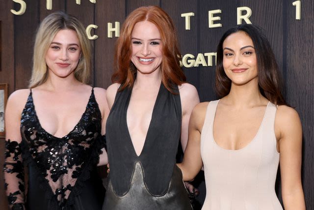 “Riverdale ”stars Madelaine Petsch, Lili Reinhart, and Camila Mendes reunite at “The Strangers: Chapter 1” premiere