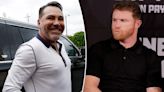 Longstanding Canelo Alvarez-Oscar De La Hoya feud exploded in ugly fashion