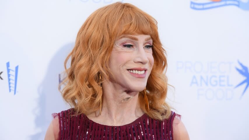 Kathy Griffin rejects the idea that she was "canceled"