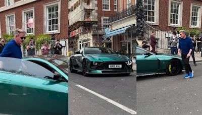 Gordon Ramsay beccato a Londra su un'Aston Martin da 1,6 milioni di euro