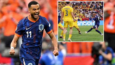 Romania 0 Holland 3: Gakpo shines again as Dutch storm into Euros quarter-final