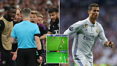 Furious Bayern Munich star references Cristiano Ronaldo in rant about the officials after Real Madrid defeat