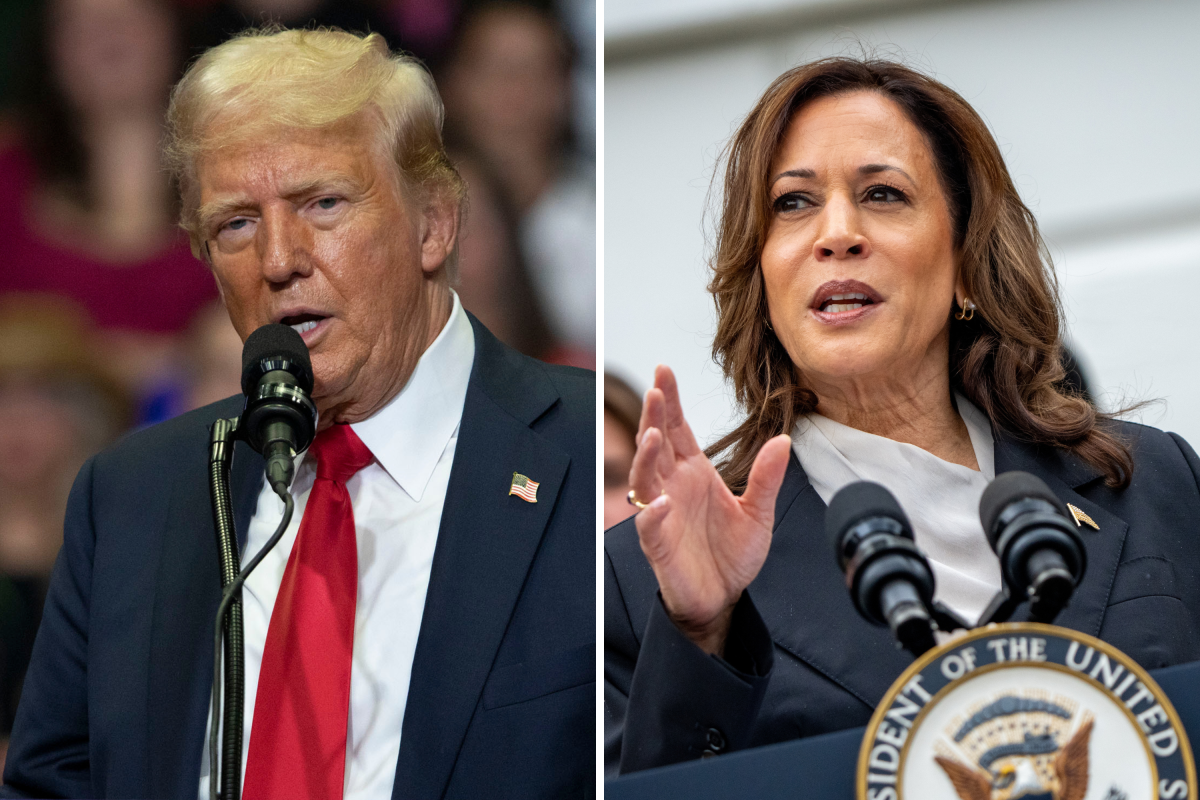 Harris vs. Trump: What polling averages show one week after Biden exit