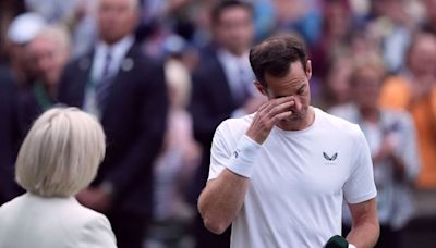 Andy Murray honoured on Centre Court as he nears end of Wimbledon career