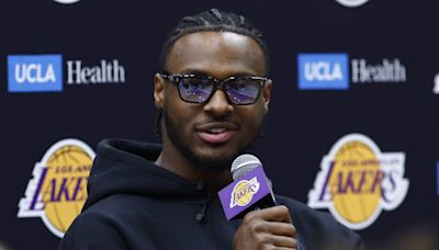 How Does Bronny James' Lakers Rookie Deal Stack up Against Past No. 55 Picks?