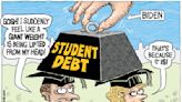 7 cartoons about Biden's student debt relief