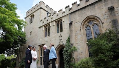 Trip down memory lane for Japan's emperor and wife on final day of UK visit