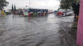 Las imágenes que dejó la fuerte lluvia en Ecatepec por la que se detuvo servicio del Mexibús
