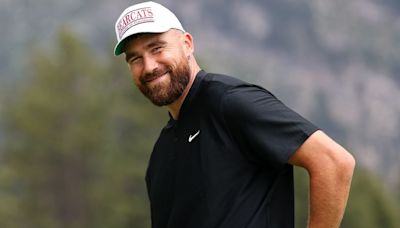 Watch Travis Kelce's Funny Reaction to Fan Yelling "You Still Got Taylor" After Terrible Golf Shot