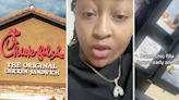 ‘I left the house early and everything’: Chick-fil-A customer gets in drive-thru line before 10:30am. They still won’t sell her breakfast