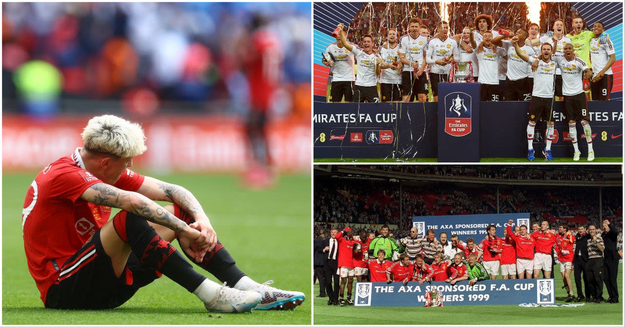 Man Utd's best and worst moments in FA Cup finals