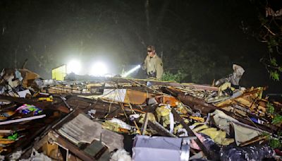 One killed in Oklahoma tornado as severe storms batter central and southern states